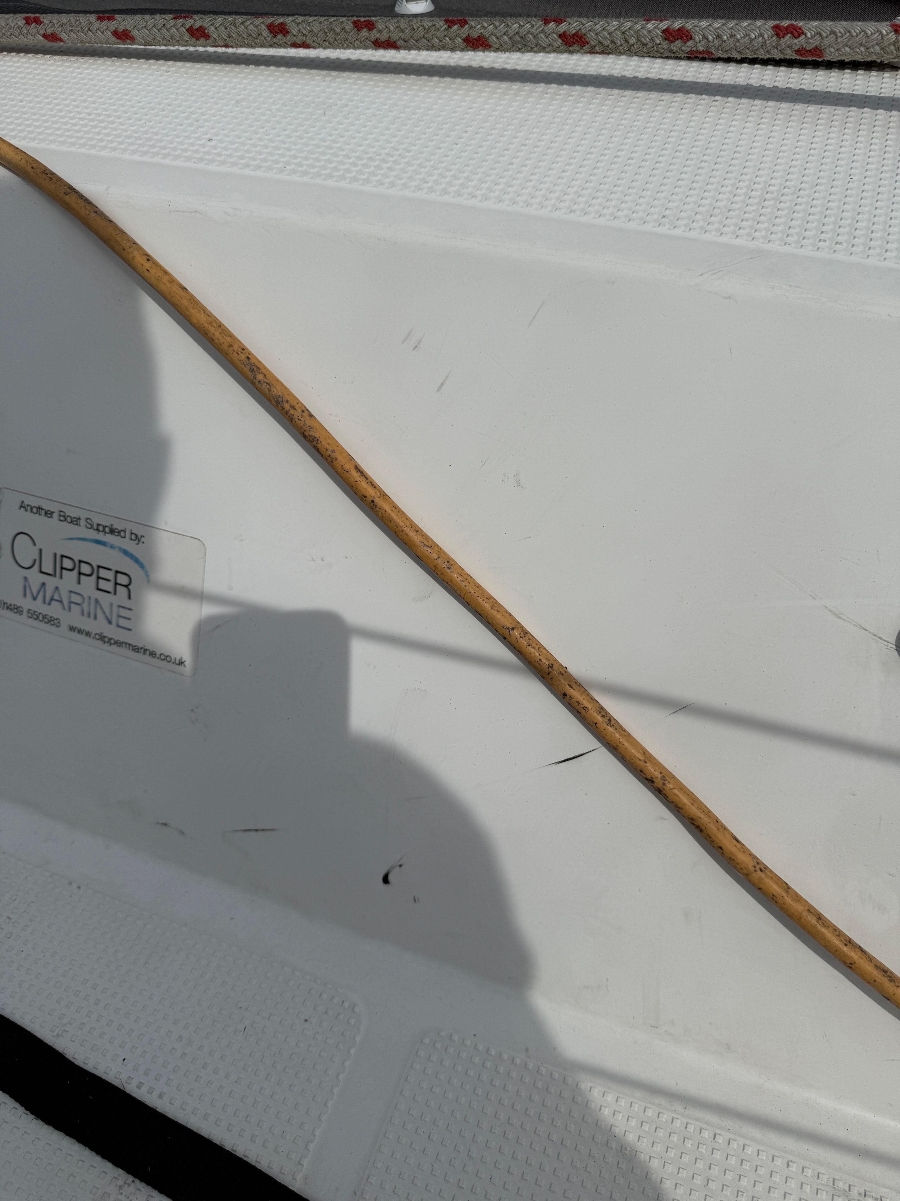 Topsides — Clipper Marine builder's sticker