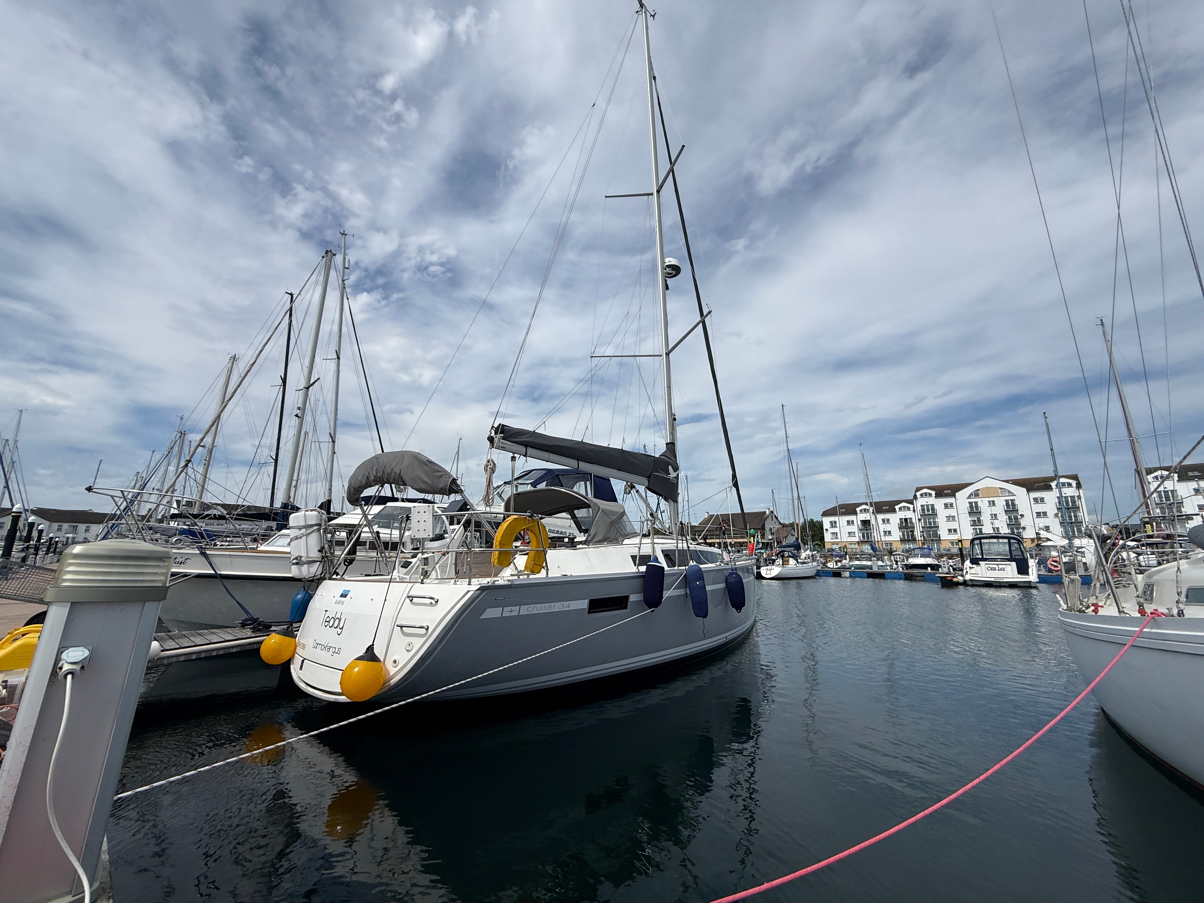 Teddy — hull starboard 3