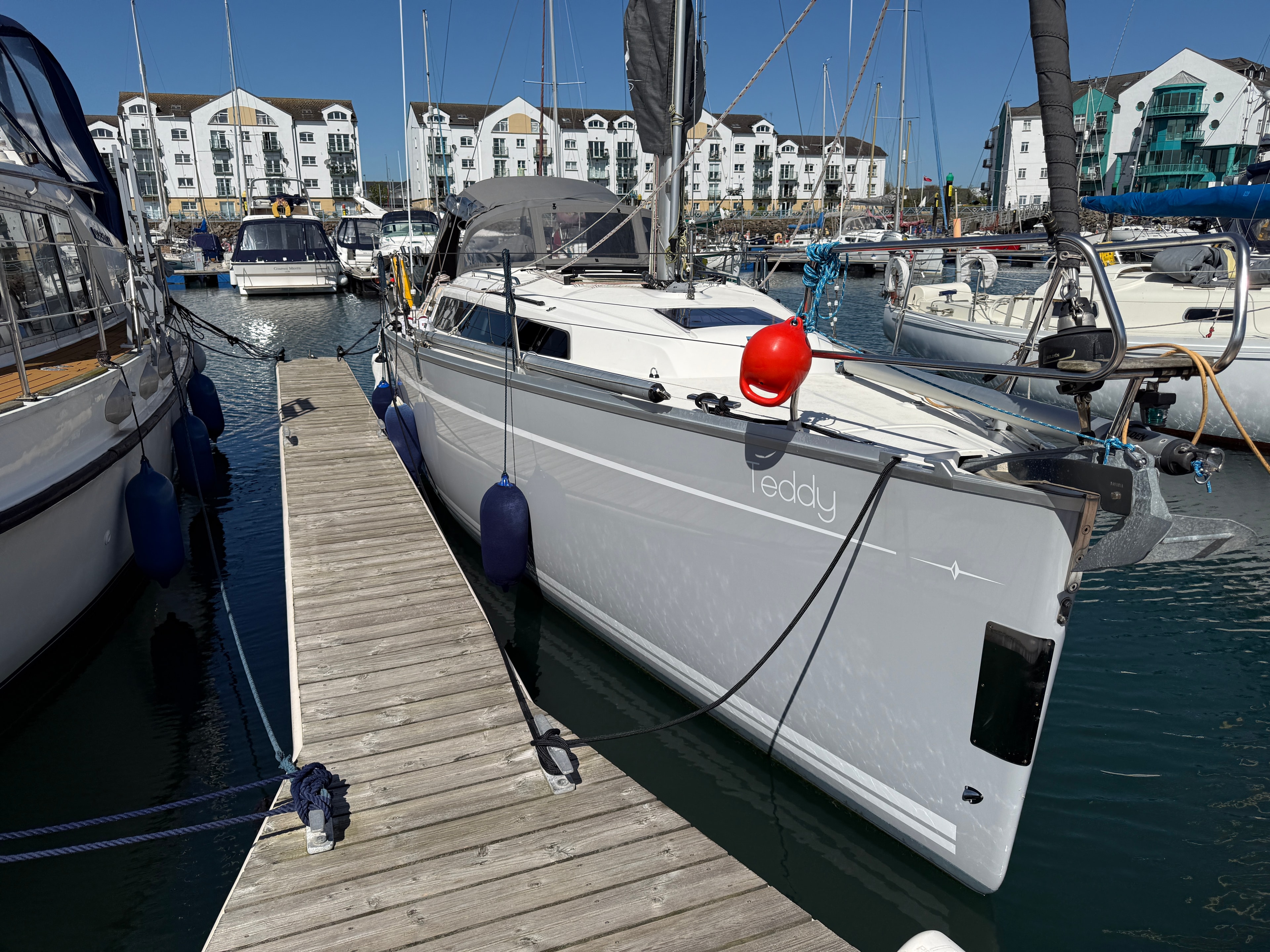 Teddy — hull starboard